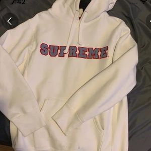 supreme collegiate hoodie
